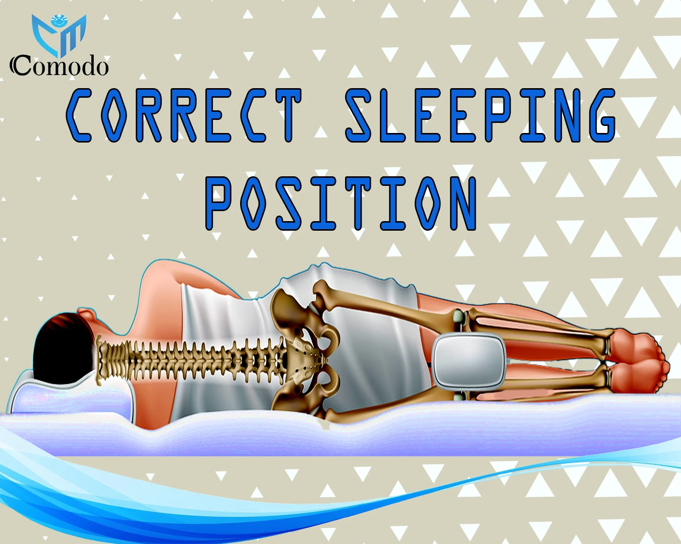 افضل اوضاع النوم لصحة الظهر والرقبة